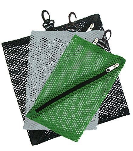 Vaultz mesh outdoor storage bags, 3 pack, assorted sizes and colors (vz03501) for sale