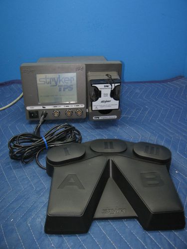 Stryker TPS Arthroscopy Shaver System Console w/ Foot Control 5100-50   WARRANTY