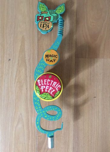 Magic hat electric peel ipa tap handle small for sale