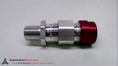 Cooper crouse-hinds tmcx165 terminator cable fitting, size: 1/2&#034; npt,, s #226527 for sale