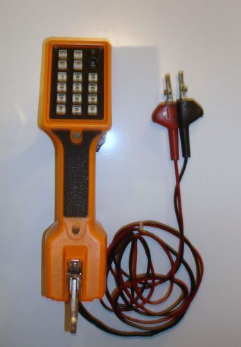Harris TS22A Butt Set Lineman Telephone Tester