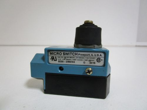 MICROSWITCH LIMIT SWITCH BZE6-2RN194 *NEW OUT OF BOX*