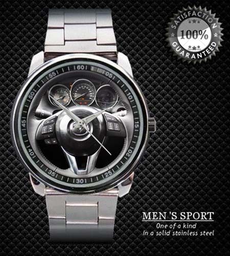 2013 Mazda cx 5 Steering Wheel Sport Metal Watch Design On Sport Metal Watch
