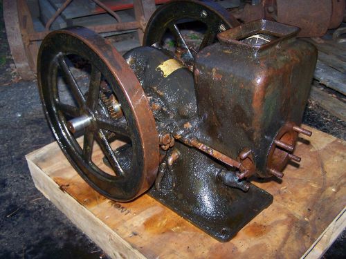 Old Barn Fresh 1hp IHC Mogul Engine International Harvester Steam Tractor WOW!