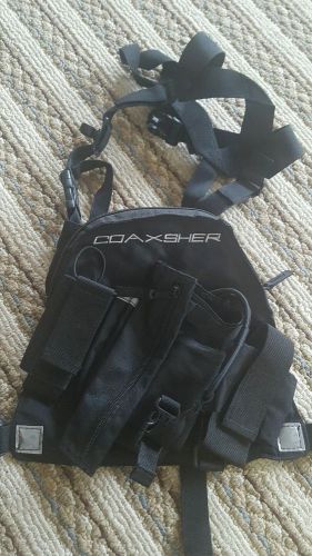 Coaxsher rcp-1 pro radio chest harness wildland firefighting gear bendix king for sale