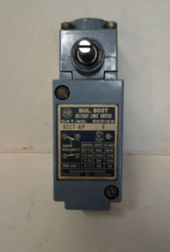 A-B Allen Bradley 802T-AP Series  F Oil Tight Limit Switch USED