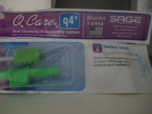 Sage Suction Swab For Oral Cleansing 6914