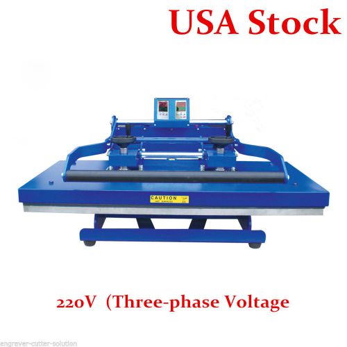 USA Stock-20&#034;x39&#034; Clamshell Digital T-shirt Sublimation Heat Press Machine 220V