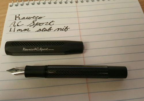 Kaweco AC Sport Black Carbon Fiber