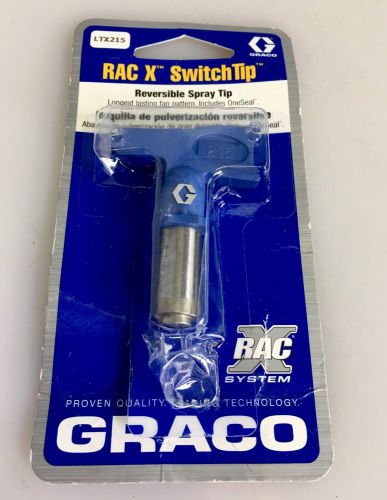 Graco RAC X Reversible Switch Tip 215, #LTX215