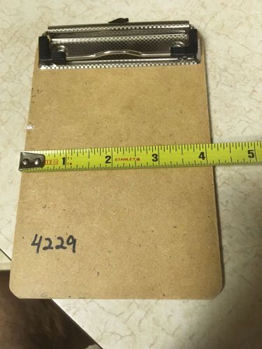 4 x 6 Clipboard clip board for holding small notes custom made