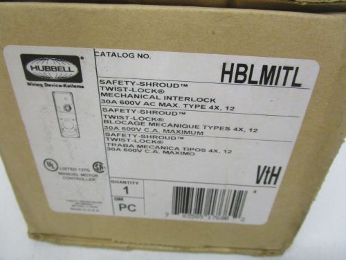 HUBBELL HBLMITL SAFETY INTERLOCK SWITCH (AS PICTURED) *NEW IN BOX*