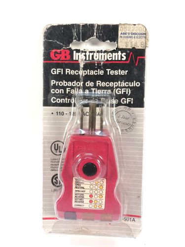 GFI Receptacle Tester GB GFI-501A
