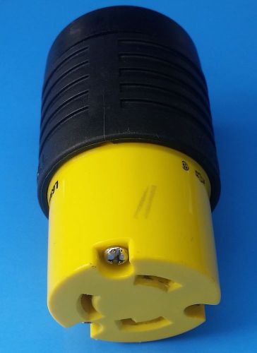 2 pass &amp; seymour l630-c turnlok connector 30a 250v  nema l6-30c for sale