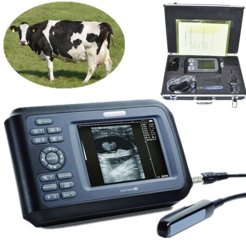 Handheld 5.5&#039;&#039; Vet LCD Color Digital PalmSmart Ultrasound Scanner + Rectal Probe