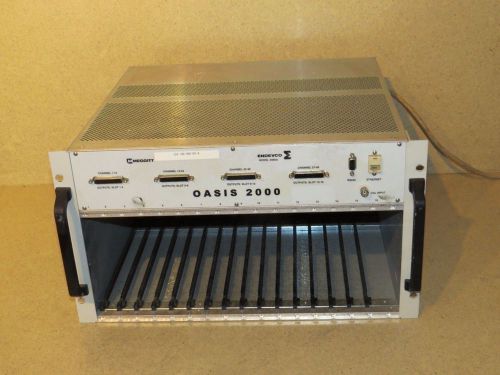 ENDEVCO MEGGITT OASIS #4990A MULTI RACK CHASSIS for 400 SERIES SIGNAL CARDS (B2)