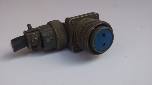 Amphenol-Military-Connector-MS3108A20-23S-2-SOLDER-PINS-90Deg-Angle