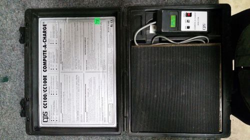 CPS Model CC-100 Compute a Charge Refrigerant Scale Portable