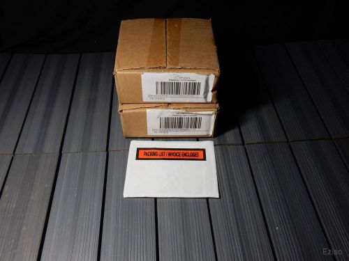 500 Packing List Slip Envelopes 4 1/2 x 5 1/2&#034; Pouch Invoice Enclosed