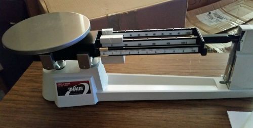 2005 new ohaus 750-sw triple beam balance scale 2610g x 0.1g for sale