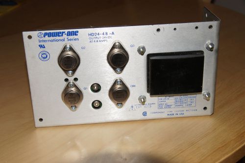 POWER-ONE HD24-4.8-A  24V DC POWER SUPPLY *NEW IN BOX*