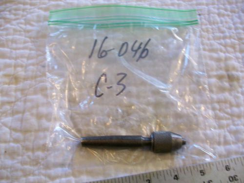 Goodell-pratt co vintage keyless drill chuck &amp; arbor 6&#034; metal lathe #109-20630 for sale