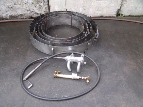Crc-evans sawyer band pipe beveling with torch &amp; 4 bands 22&#034; - 36&#034; mathey for sale