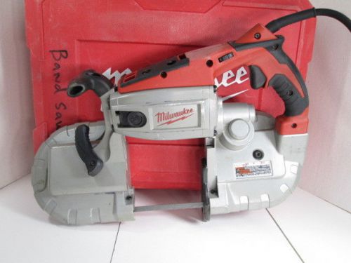 Milwaukee 6232-6n deep cut portable band saw w/case ~free shipping &amp; no reserve~ for sale