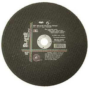 12 x 1 Inch 10-Pack Bullard High Speed Ductile Cutoff Wheels Auction Special!