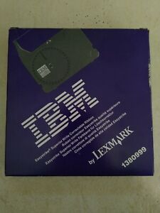 IBM by Lexmark EasyStrike Correctable Ribbon Cassette (Black) 1380999 0.3&#034;x1089&#039;