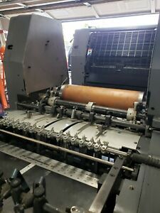 Heidelberg GTO 52 press Magnetic Die cut Cylinder, Can be installed into any GTO