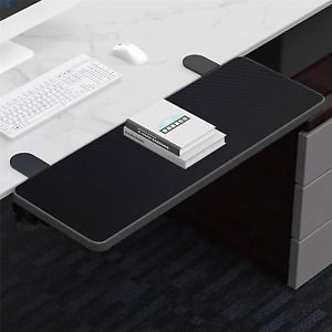 Large Keyboard Tray under Desk Foldable Extender Keyboard Platform 29.53”9.45”D