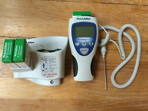 Welch Allyn SureTemp Plus Digital Thermometer 692 w/ Probe Covers &amp; Mount
