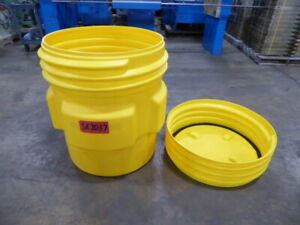 Used Safety Equipment - Eagle 65 Gallon Capacity Overpack Drum SE2037-Safety Equ