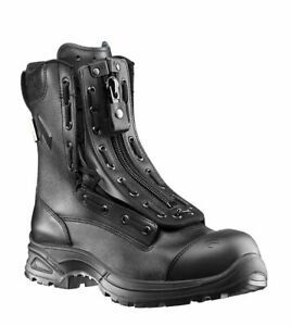 HAIX Mens EMS/Station Airpower XR2 Wide Work Boots, Black, 9 605118W-9