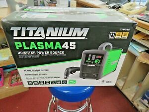 Titanium Plasma 45, 45A Plasma Cutter W/ Digital Display (TI-PC45) *New In Box*