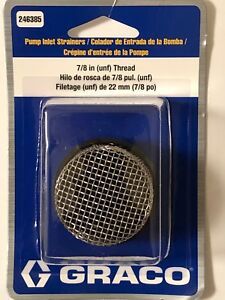 Genuine Graco 246385 - 246-385 7/8&#034; Inlet Strainer. Genuine Graco