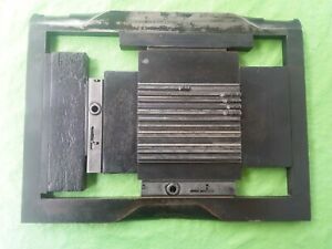 Vintage antique printers iron typeset frame Damon &amp; peets NEW YORK