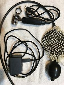 Welch Allyn fiber optic light head for disp. scopes with insufflator &amp; transform