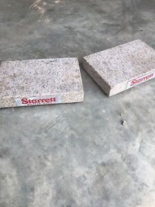 Starrett 12&#034; x 8&#034; x 2&#034; Pink Granite Surface Plates