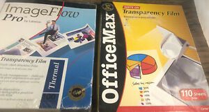 Labelon Image Flow Pro Transparency Thermal Film 100 Sheets TR-485 Sealed  305