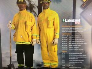 Lakeland Fire Wildland Brushmaster Firefighter COVERALLS NOMEX IIIA 5x WC021-26