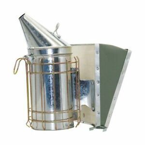 Beekeeping Bee Smoker Manual Pump Stainless Steel Transmitter Apiculture Tools