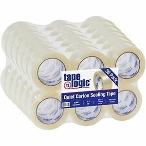 BOX USA BT902126 Tape Logic #126 Quiet Carton Sealing Tape 2.6 Mil 2&#034; x 110 y...