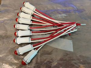 VCC 1091M1 RED PANEL MOUNT INDICATOR LIGHT  24 V 1/2W (you get 9)