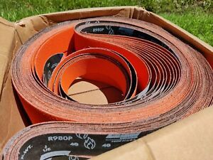 Norton Abrasives R980P Blaze Sanding Belts 40 Grit 2-3/4&#034;X162-1/4 Per 10