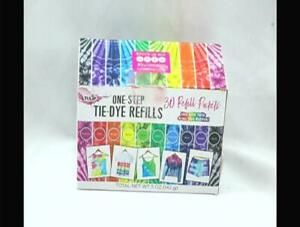 Tulip One-Step Tie-Dye Kit Refills 30 Pack, Rainbow Tie Dye