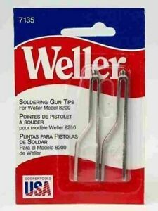 Weller 7135 soldering gun Tips for 8200 solder iron electronics repair pack of 2