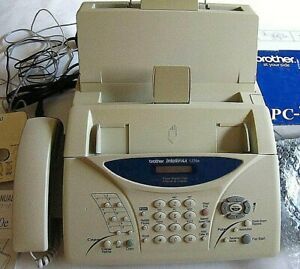 Brother IntelliFax 1270e Fax Machine + new cartridge + ATT Ans Mach Nice Cond NR