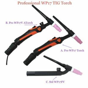 Professional Welding Gun Torch Argon Air-Cooled Gas Valve Flexible TIG Welding
